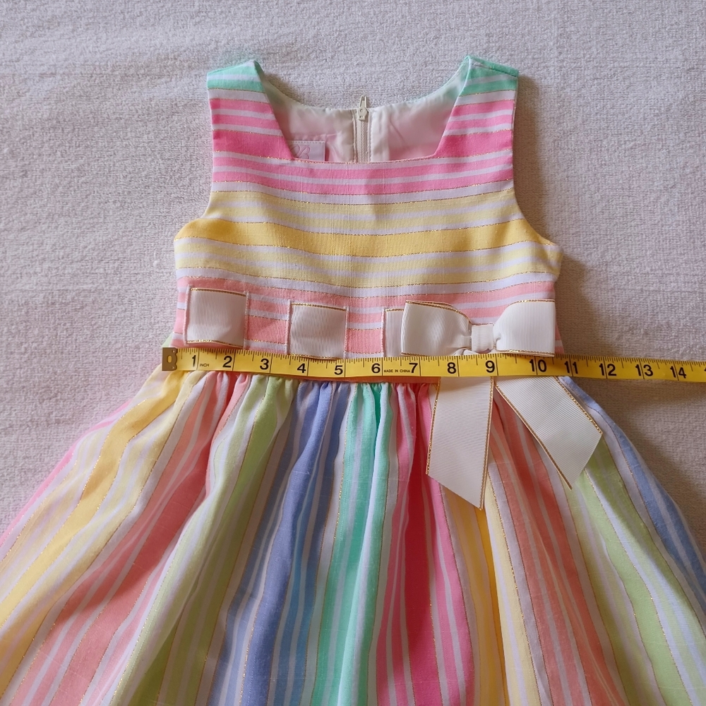 BONNIE JEAN Girl's Striped Dress, size 5 - Picture 13 of 16